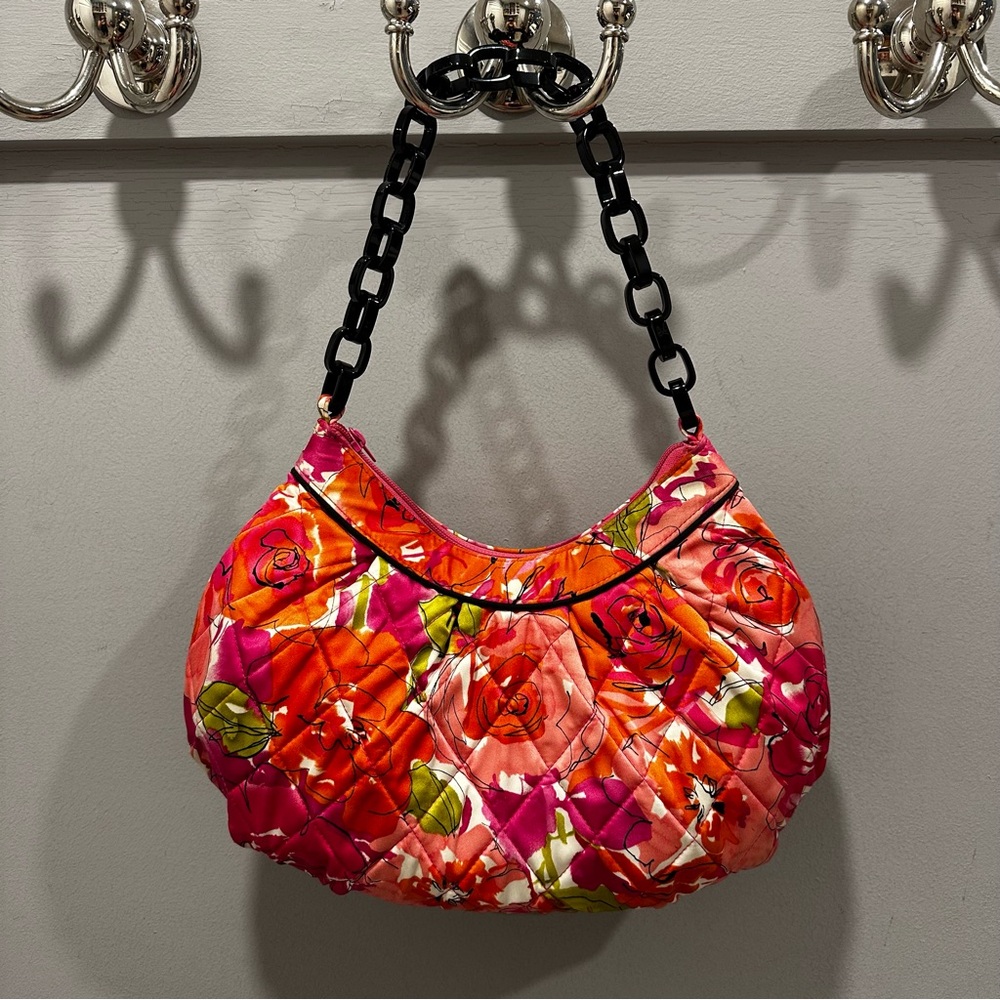 Vera Bradley Edith ‘Vintage Rose’ Watercolor Sateen Bag
